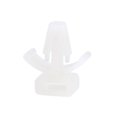 Harfington Uxcell Cable Tie Base Saddle Type Mount Wire Holder Permanently Anchor To Wall Desk 17x15x7mm White 100pcs