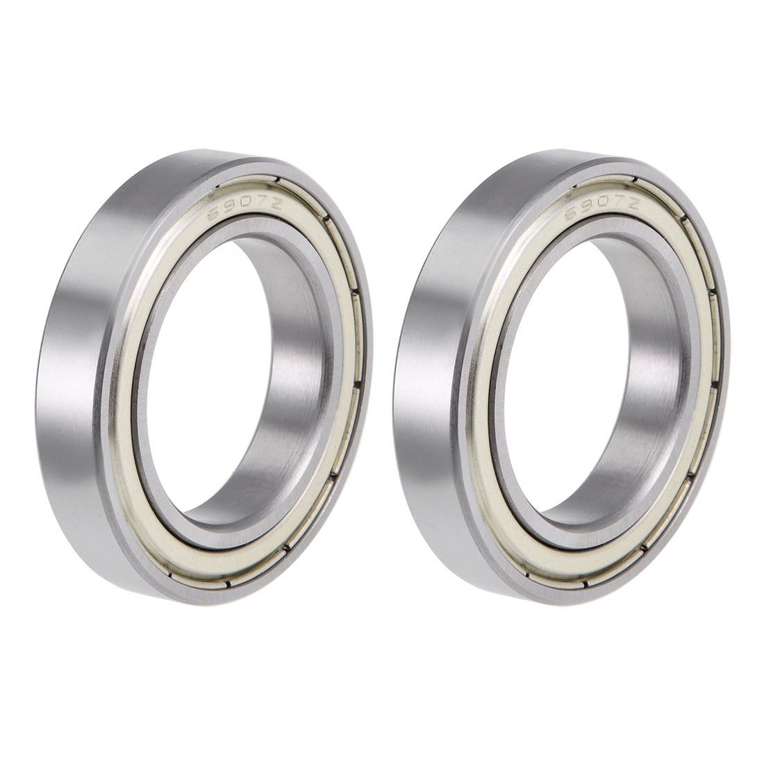 uxcell Uxcell Deep Groove Ball Bearings Metric Double Shield High Carbon Steel Z2