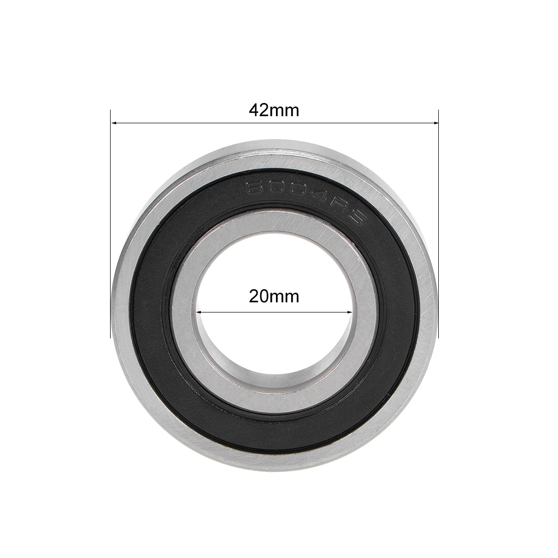 uxcell Uxcell Deep Groove Ball Bearings Metric Double Sealed High Carbon Steel Z2