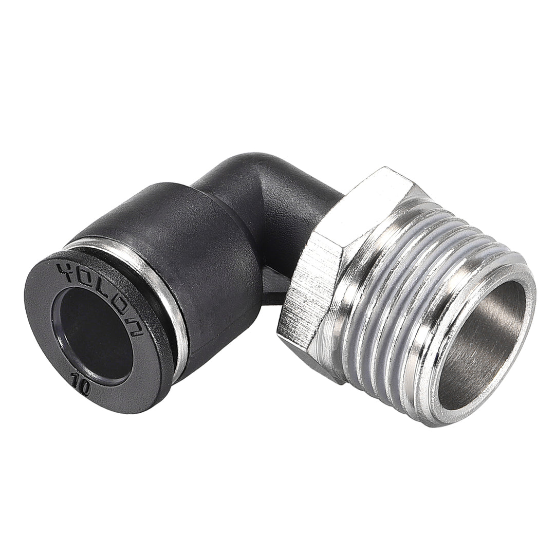 Sourcing Map Pressure Connection Tube Fitting Male Elbow
