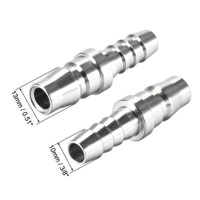 Harfington Uxcell Male Quick Disconnect 3/8mm Barb Hose,Home Brew Fitting Connector Homebrewing
