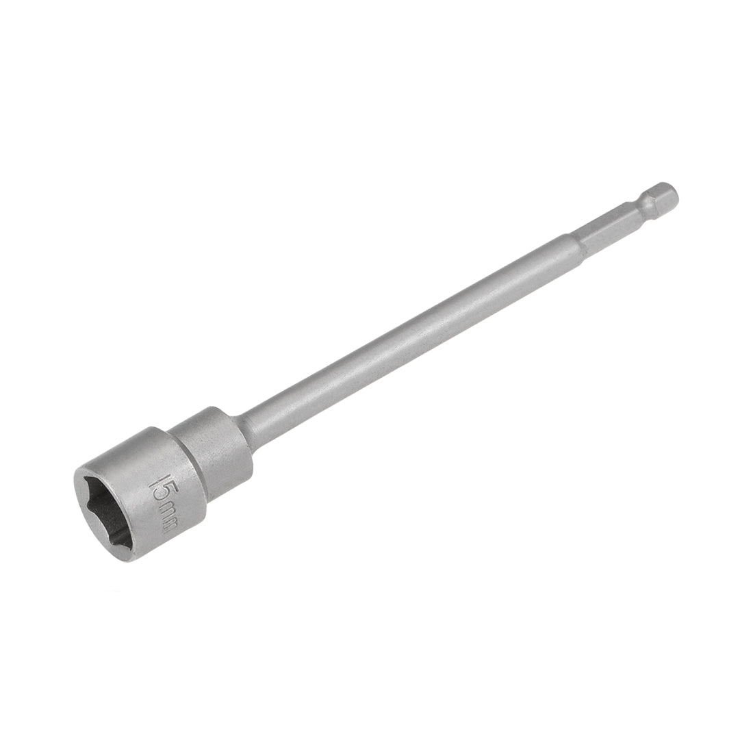 Uxcell Uxcell 1/4" Quick-Change Hex Shank 6mm Magnetic Nut Sockets Driver Wrench, 150mm Length