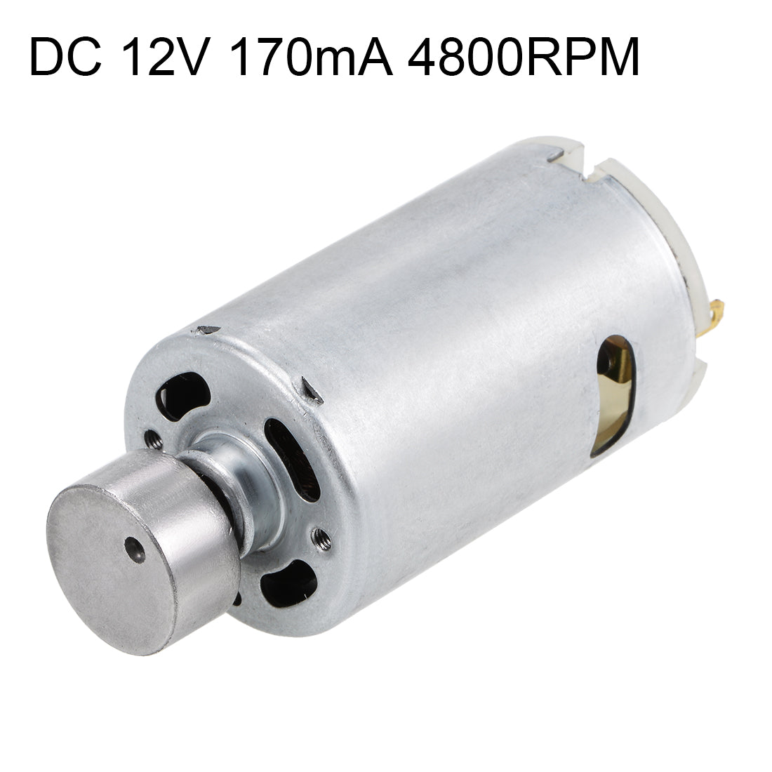 uxcell Uxcell Vibration Motors DC 12V 170mA 4800RPM Vibrating Motor Strong Power for DIY Electric  Massager 79x35.5mm