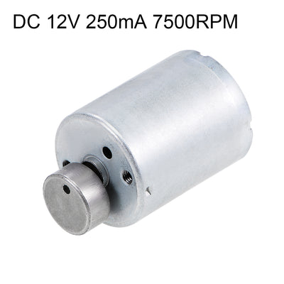 Harfington Uxcell Vibration Motors DC 12V 250mA 7500RPM Vibrating Motor Strong Power for DIY Electric  42x24mm