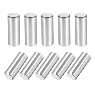 uxcell Uxcell 10Pcs Dowel Pin 304 Stainless Steel Cylindrical Shelf Support Pin