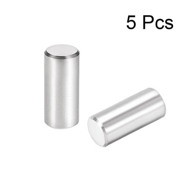 Harfington Uxcell 5Pcs Dowel Pin 304 Stainless Steel Cylindrical Shelf Support Pin