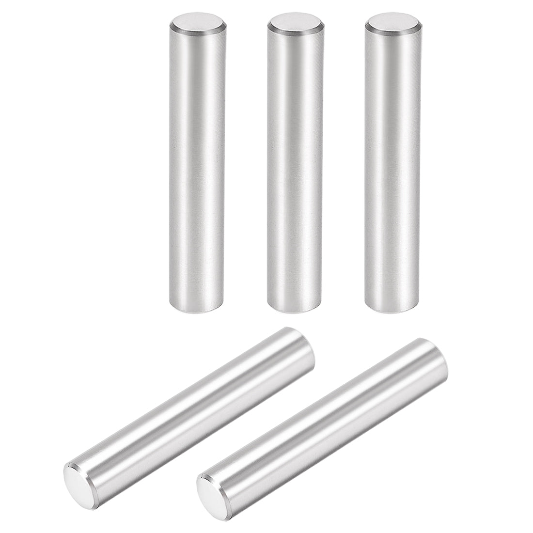 uxcell Uxcell 5Pcs Dowel Pin 304 Stainless Steel Cylindrical Shelf Support Pin