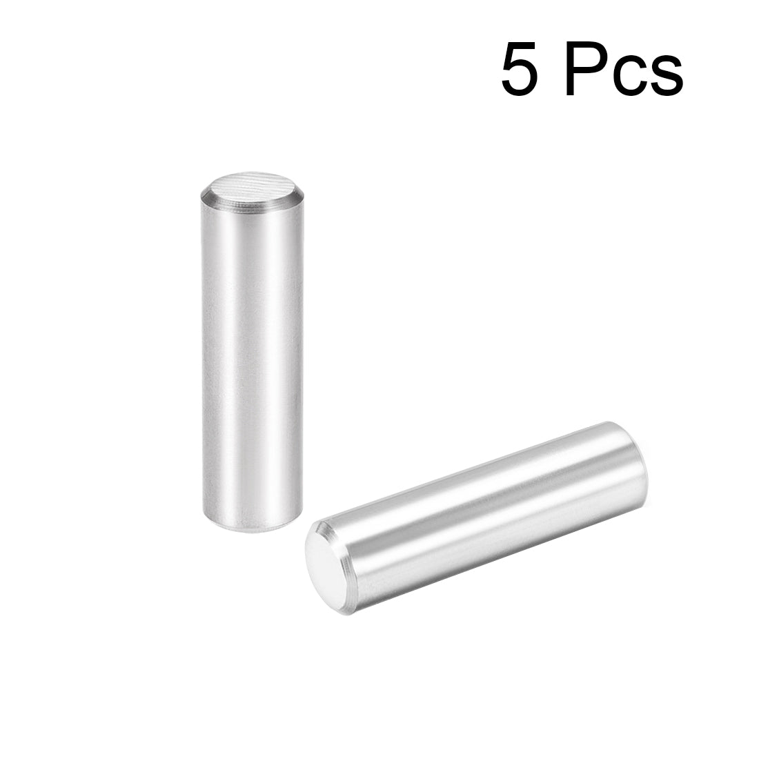 uxcell Uxcell 5Pcs Dowel Pin 304 Stainless Steel Cylindrical Shelf Support Pin