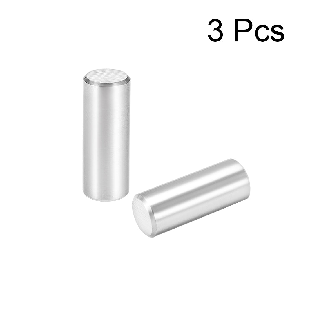 uxcell Uxcell 3Pcs Dowel Pin 304 Stainless Steel Cylindrical Shelf Support Pin