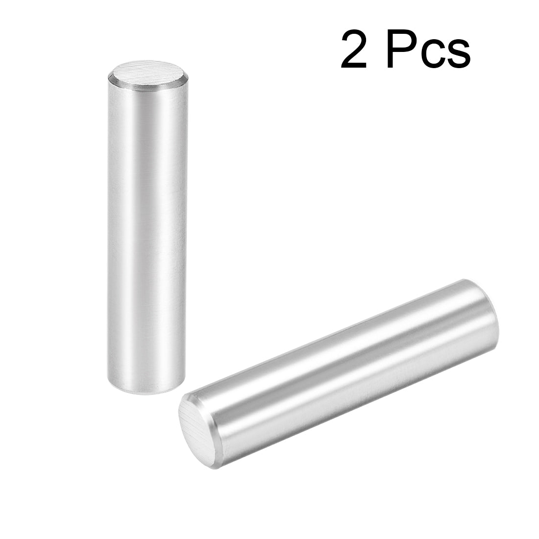 uxcell Uxcell 2Pcs Dowel Pin 304 Stainless Steel Cylindrical Shelf Support Pin