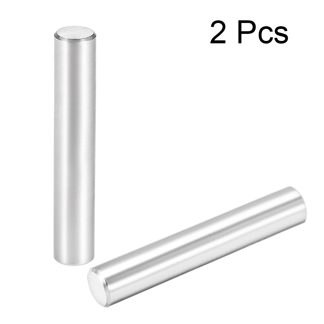 uxcell Uxcell 2Pcs Dowel Pin 304 Stainless Steel Cylindrical Shelf Support Pin