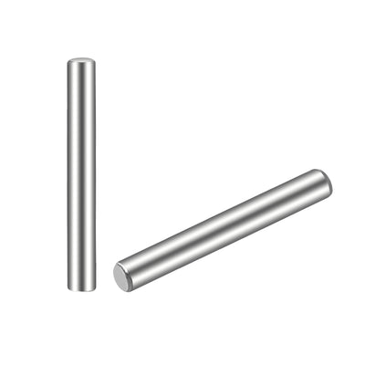 Harfington Uxcell 100Pcs  Dowel Pin 304 Stainless Steel Cylindrical Shelf Support Pin