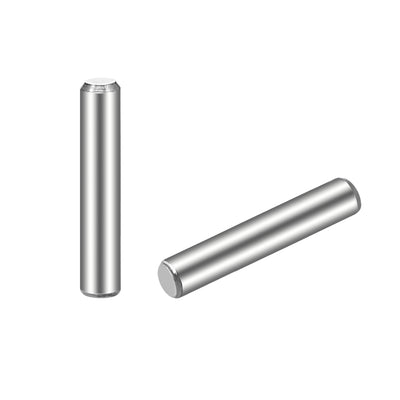 Harfington Uxcell 100Pcs  Dowel Pin 304 Stainless Steel Cylindrical Shelf Support Pin
