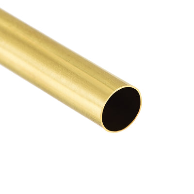 Harfington Uxcell Brass Round Tube Straight Pipe Tubing