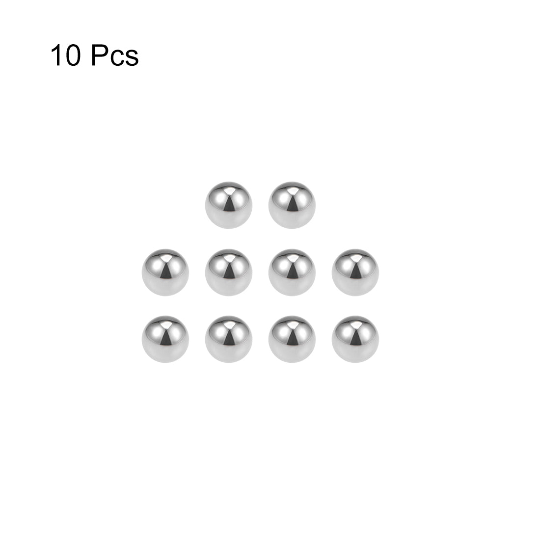 Uxcell Uxcell 2.5mm Bearing Balls Tungsten Carbide G25 Precision Balls 10pcs