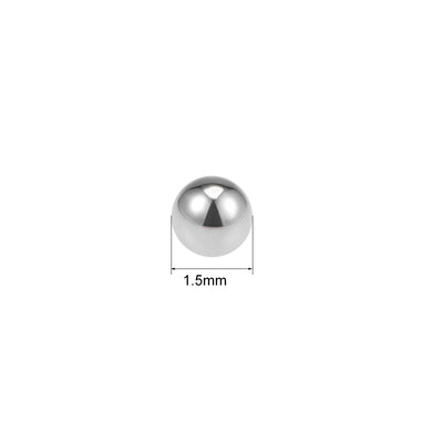 Harfington Uxcell 3mm Bearing Balls Tungsten Carbide G25 Precision Balls 5pcs