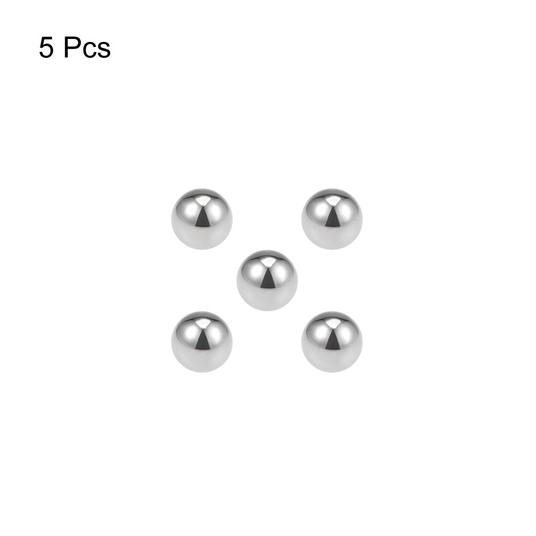 Uxcell Uxcell 3mm Bearing Balls Tungsten Carbide G25 Precision Balls 5pcs