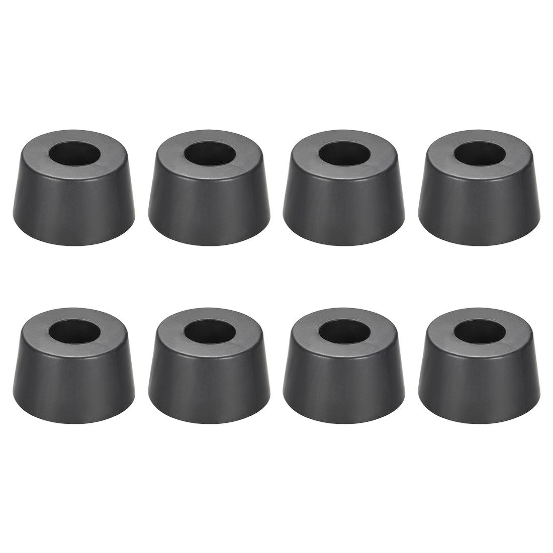 uxcell Uxcell 8 Pcs D33xH19mm Rubber Feet Anti-Vibration Base Pad Stand for Speaker Guitar Amplifier HiFi