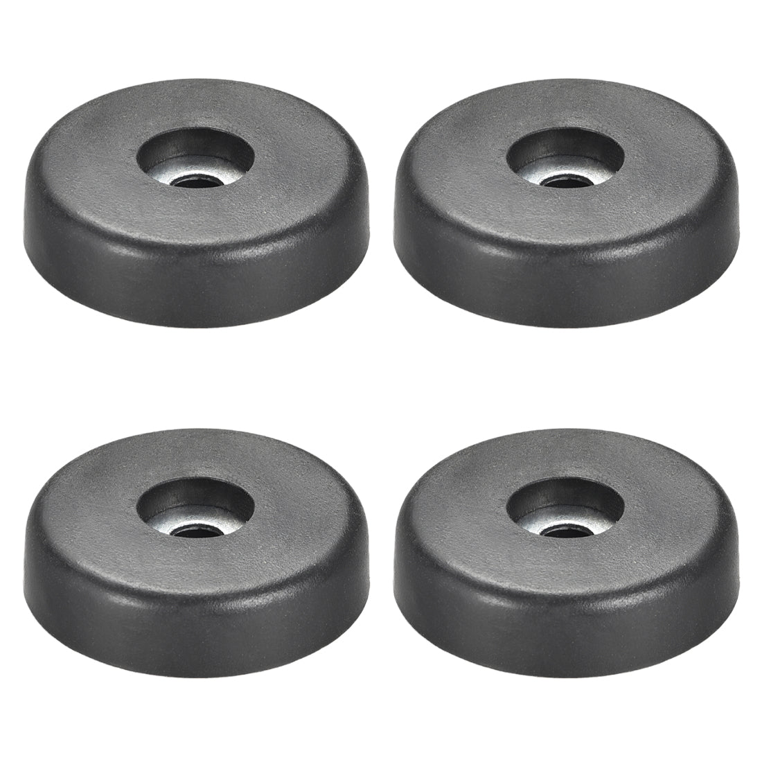 uxcell Uxcell 4 Pcs D40xH10mm Rubber Feet Anti-Vibration Base Pad Stand for Speaker Guitar Amplifier HiFi