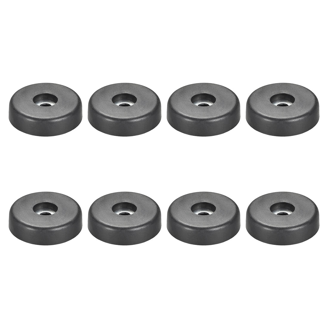 uxcell Uxcell 8 Pcs D40xH10mm Rubber Feet Anti-Vibration Base Pad Stand for Speaker Guitar Amplifier HiFi