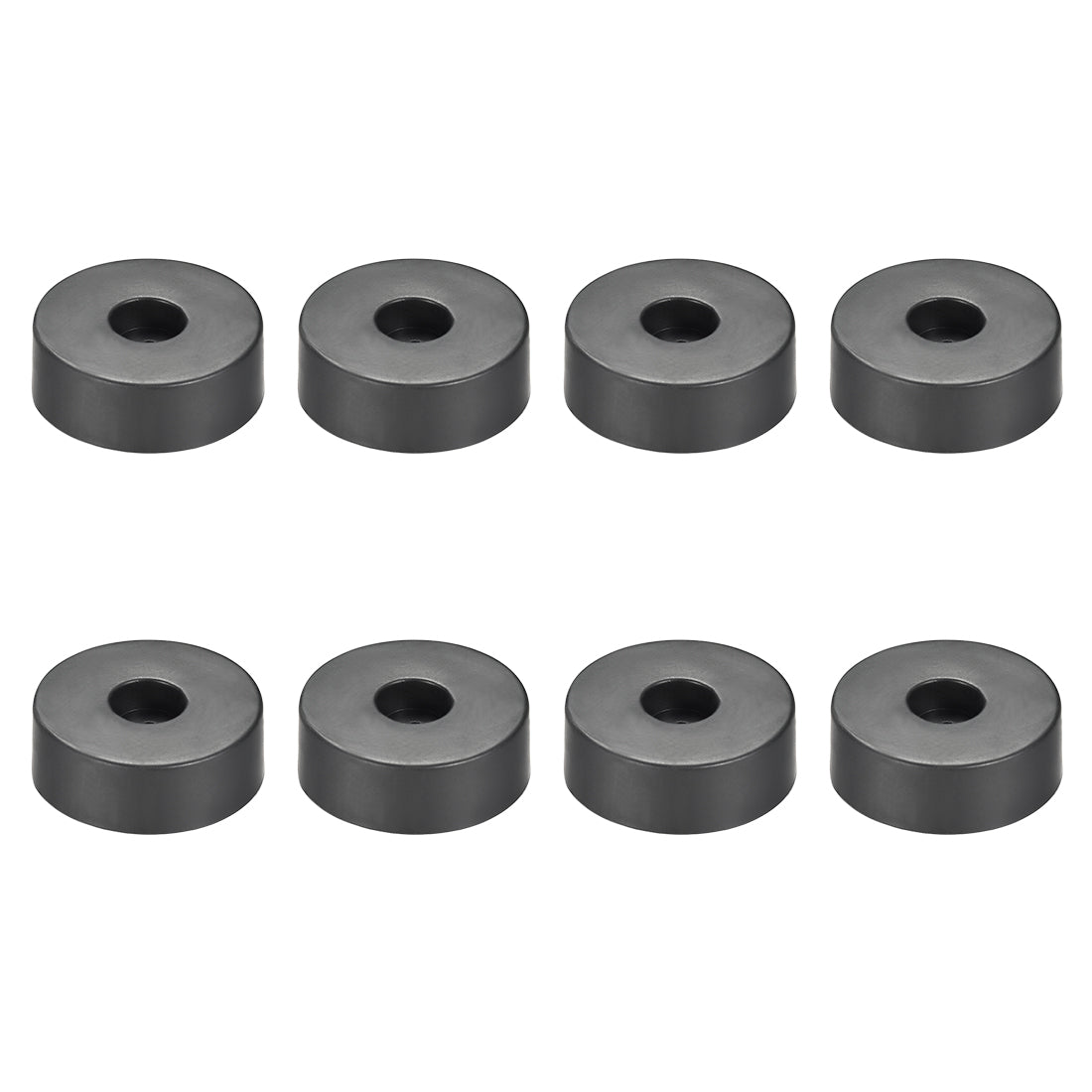 uxcell Uxcell 8 Pcs D45xH15mm Rubber Feet Anti-Vibration Base Pad Stand for Speaker Guitar Amplifier HiFi