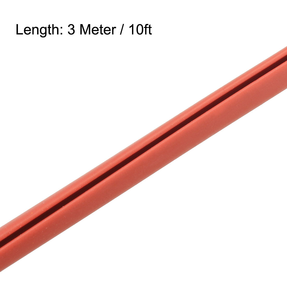uxcell Uxcell Edge Trim U Seal Red PVC Fits 3/64"- 5/64"Edge 10 Feet Length