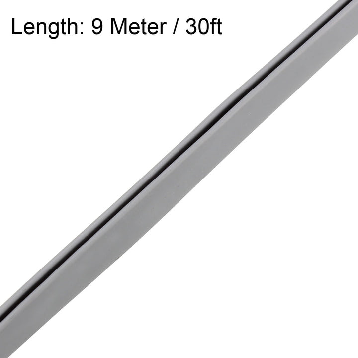 thumbnail image 2 of Uxcell U Channel Edge Trim, 6.6ft Length Rubber Guard Seal Strip Edge Protector Flat Type Fit For 11.5-12mm Edge, (5/8" W X 35/64" H) Black 2 of 14