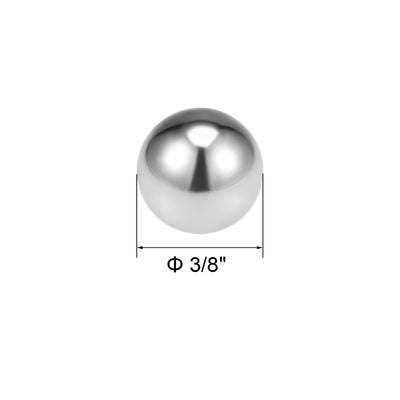 Harfington Uxcell 1/4" Bearing Balls 304 Stainless Steel G100 Precision Balls 50pcs