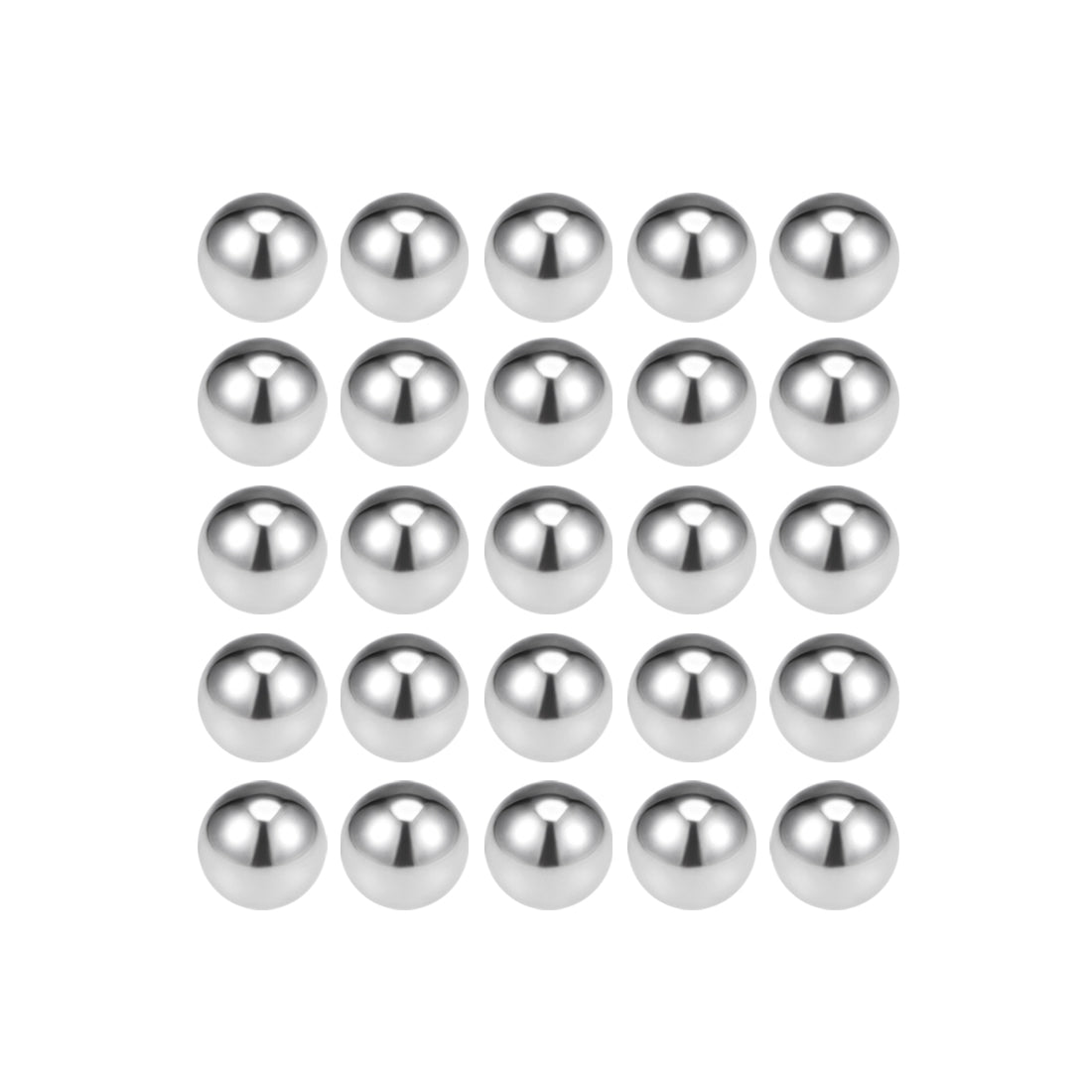 Uxcell Uxcell 3/8-inch Bearing Balls 304 Stainless Steel G100 Precision Balls 25pcs