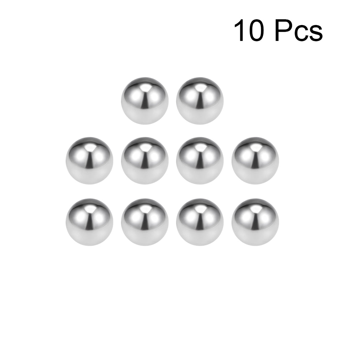 Uxcell Uxcell 25mm Bearing Balls 304 Stainless Steel G100 Precision Balls 10pcs
