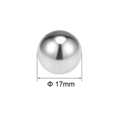 Harfington Uxcell 20mm Bearing Balls 304 Stainless Steel G100 Precision Balls 5pcs