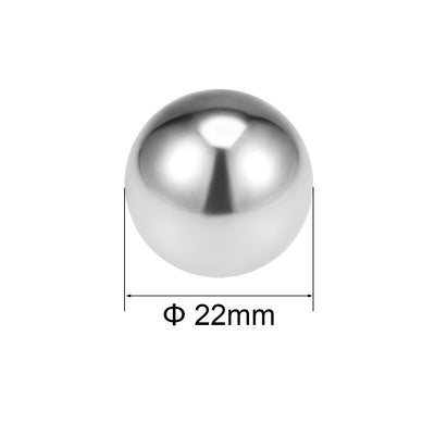 Harfington Uxcell 14mm Bearing Balls 304 Stainless Steel G100 Precision Balls 2pcs