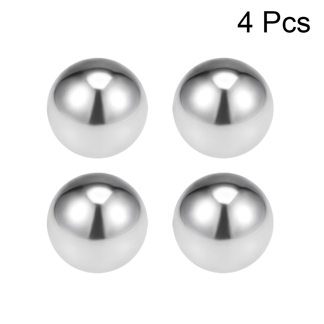 Uxcell Uxcell 30mm Bearing Balls 304 Stainless Steel G100 Precision Balls 4pcs