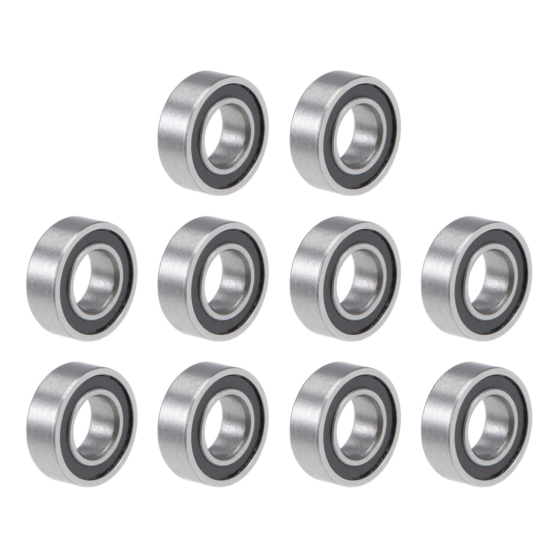 uxcell Uxcell Deep Groove Ball Bearings Inches Double Sealed Chrome Steel ABEC1 Z2