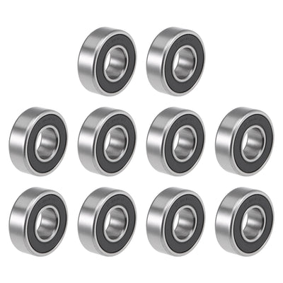 Harfington Uxcell Deep Groove Ball Bearings Inches Double Sealed Chrome Steel ABEC1 Z2