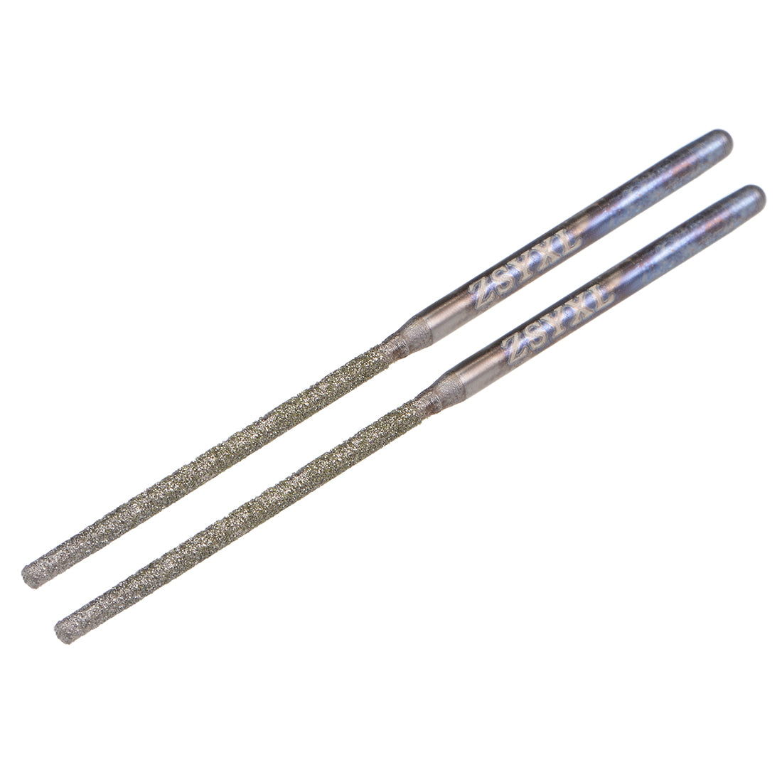 uxcell Uxcell Mini Diamond burrs Grinding Drill Bits for Rotary Tool Shank Cylindrical Ball