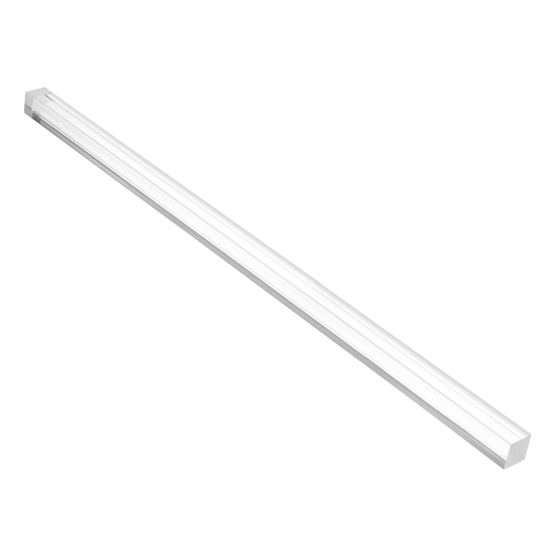 15mmx15mmx350mm Transparent Clear Solid Acrylic Square Rod PMMA Bar