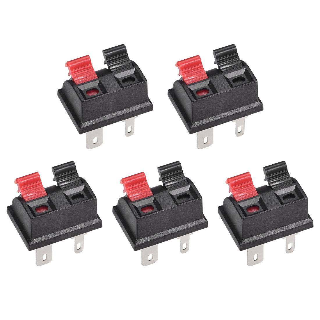 4 Conectores Para Altavoces FDXGYH - Terminales De Clip Spring Para Audio