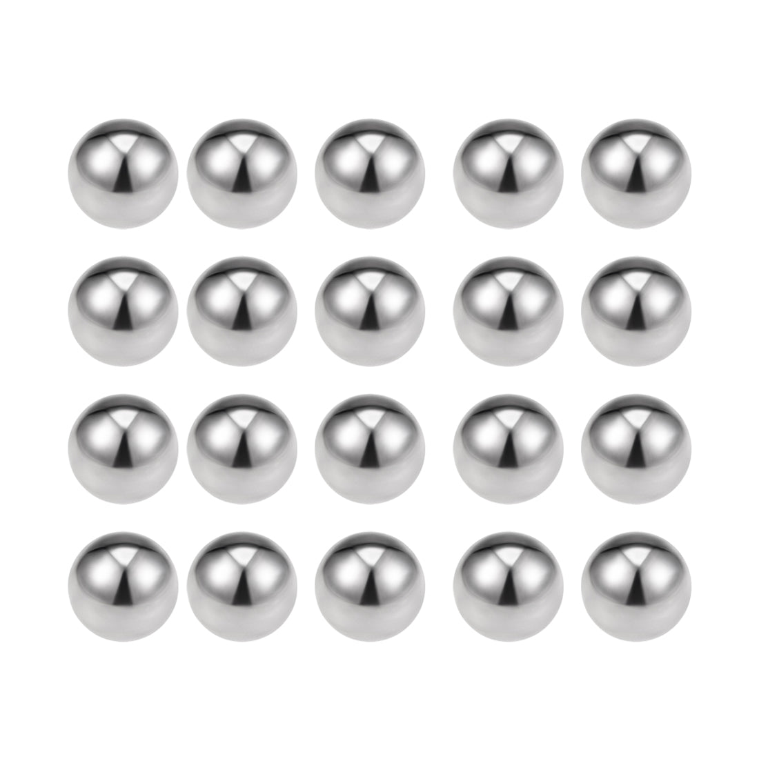 HARFINGTON 600pcs 5.5mm Stainless Steel Balls - G200 Precision Balls For Bearings & DIY