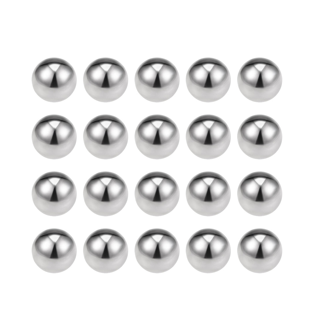 Uxcell Uxcell 1/8" Bearing Balls 304 Stainless Steel G100 Precision Balls 100pcs