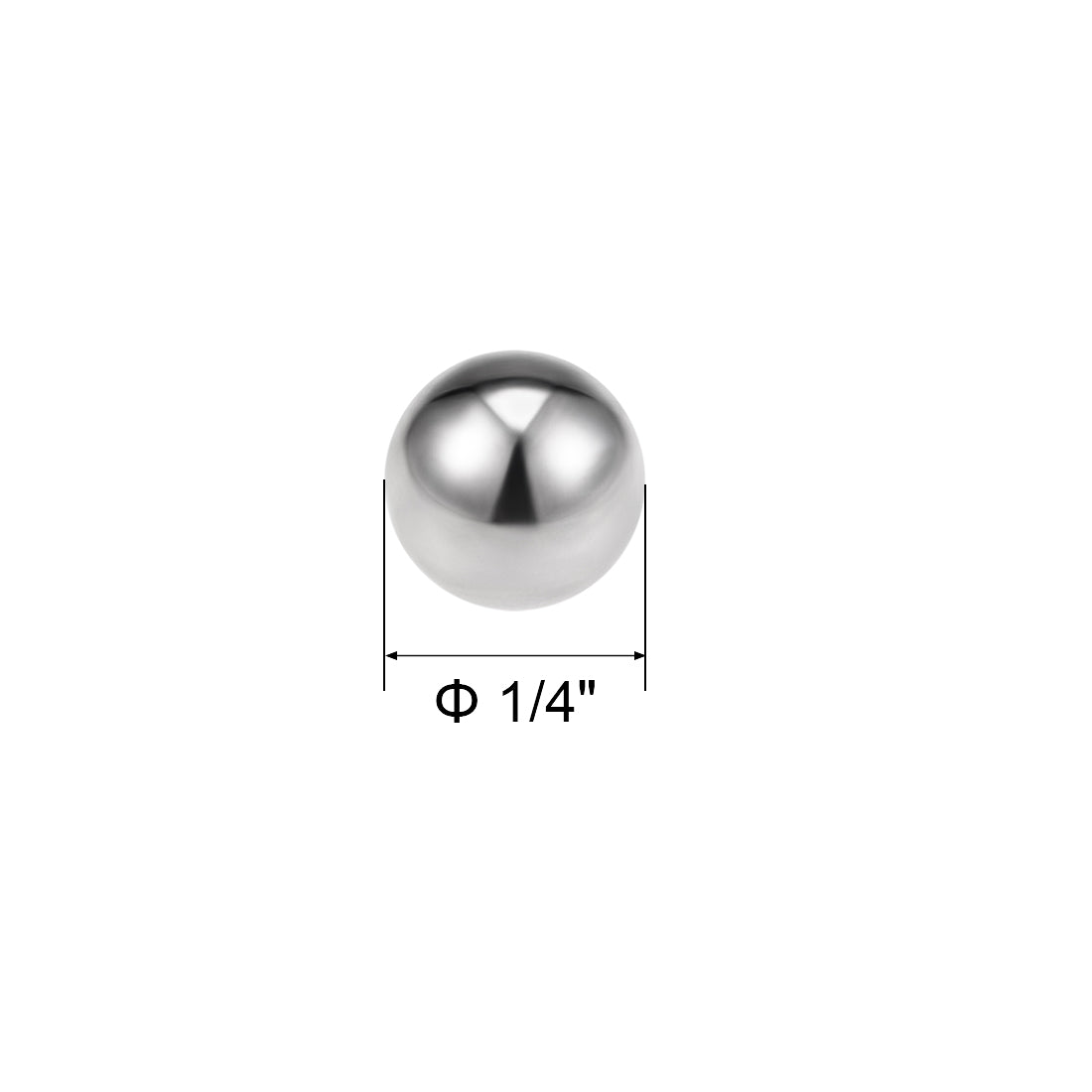 uxcell Uxcell Bearing Balls Inch 440C Stainless Steel G25 Precision Balls