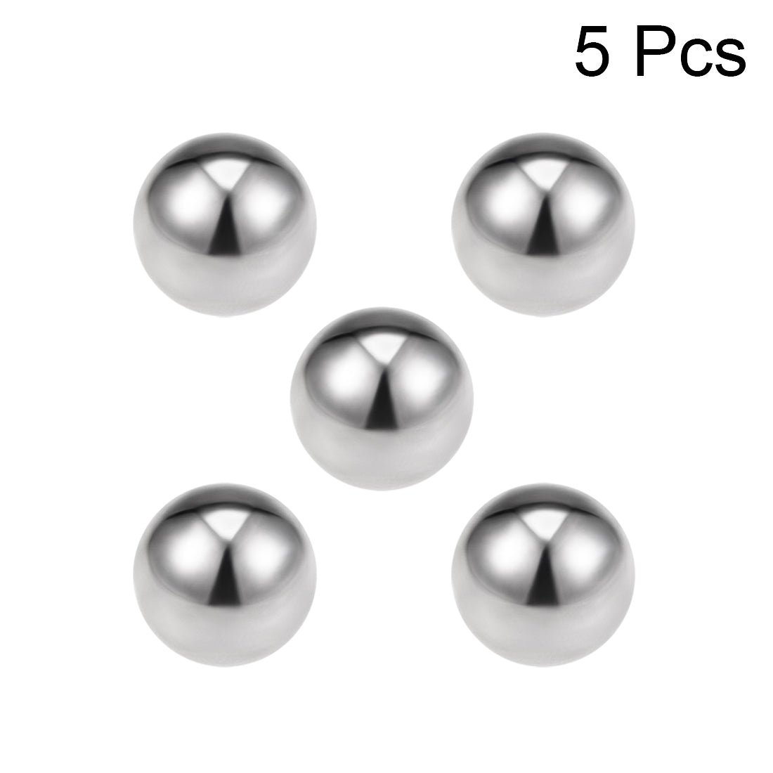 Uxcell Uxcell 5/8" Bearing Balls 440C Stainless Steel G25 Precision Balls 5pcs