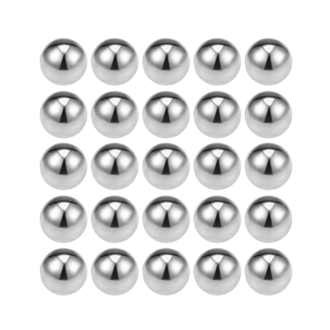 Uxcell Uxcell 3/8" Bearing Balls 440C Stainless Steel G25 Precision Balls 25pcs