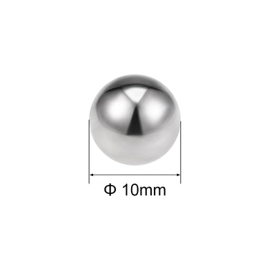 Harfington Uxcell 10mm Bearing Balls Tungsten Carbide G25 Precision Balls