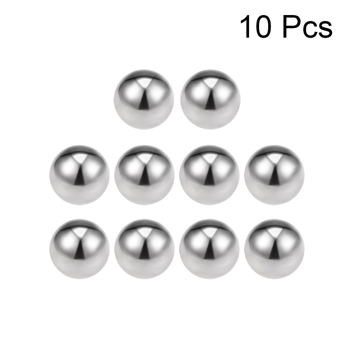 Uxcell Uxcell 5/8" Bearing Balls 316L Stainless Steel G100 Precision Balls 10pcs