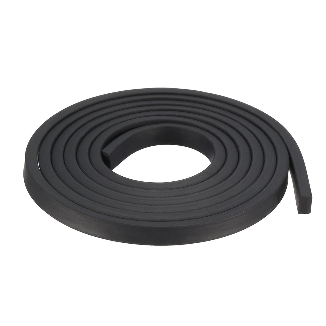 uxcell Uxcell Solid Rectangle Rubber Seal Strip 5mm Wide 3mm Thick, 1 Meter Long Black