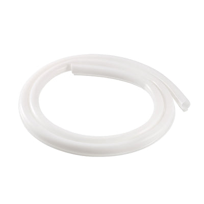 Harfington Uxcell T-Slot Mount Weatherstrip Seal 9mm Bulb Bubble for 5mm Slot 1 Meter White