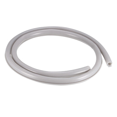 Harfington Uxcell T-Slot Mount Weatherstrip Seal 9mm Bulb Bubble for 5mm Slot 1 Meter Gray