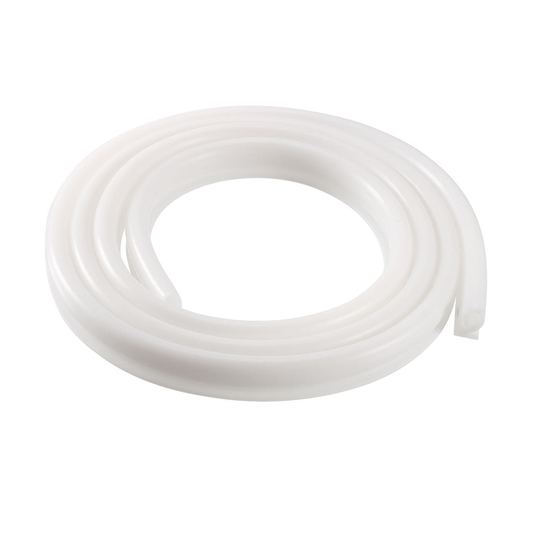 uxcell Uxcell T-Slot Mount Weatherstrip Seal 7mm Bulb Bubble for 6mm Slot 1 Meter White