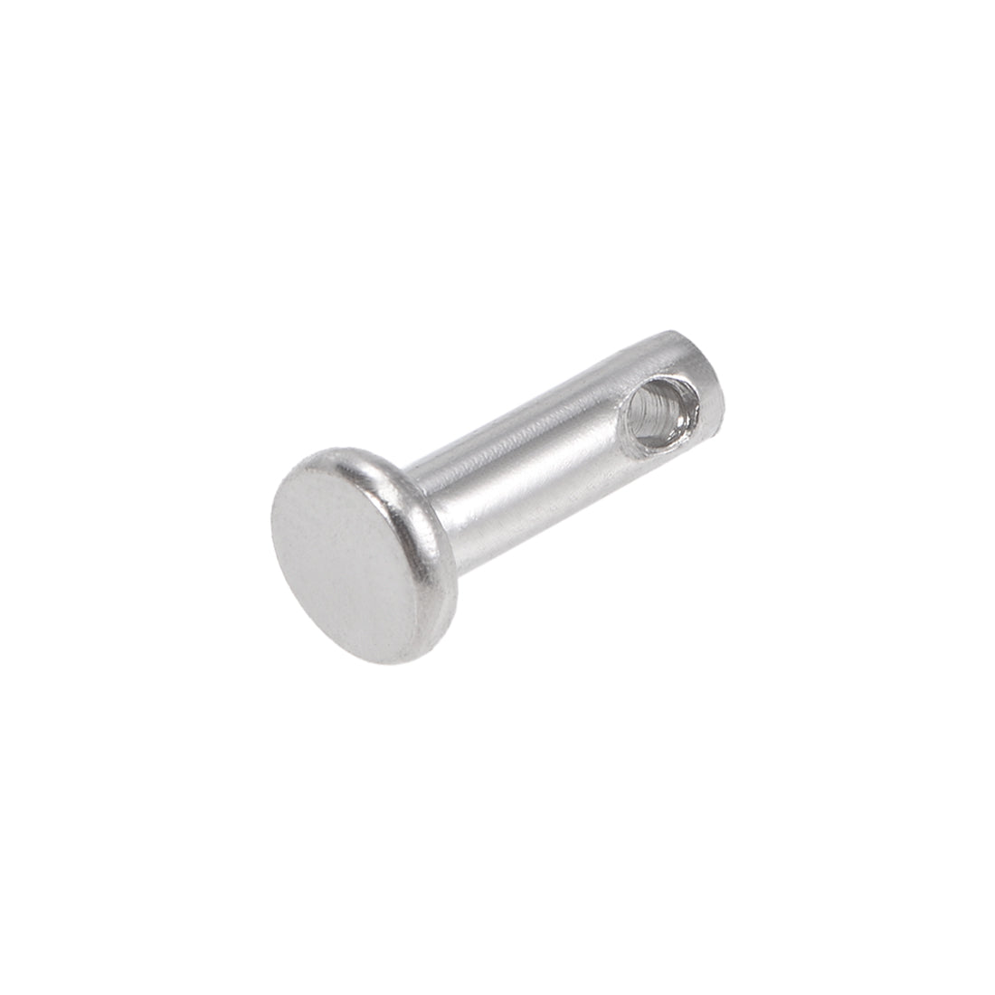 uxcell Uxcell Single Hole Clevis Pins - 3mm x 10mm Flat Head 304 Stainless Steel Link Hinge Pin 10Pcs